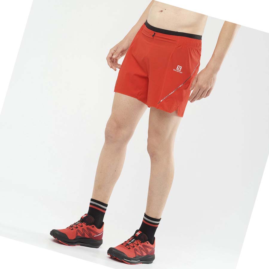 Bermudas Salomon SENSE AERO 5'' Hombre Naranjas | MX 3157JPQ